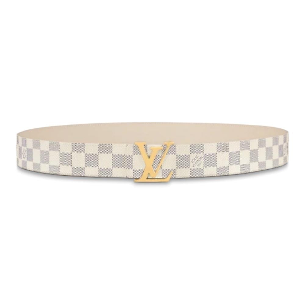 Leather belt Louis Vuitton-LV INITIALES 40MM REVERSIBLE BELT