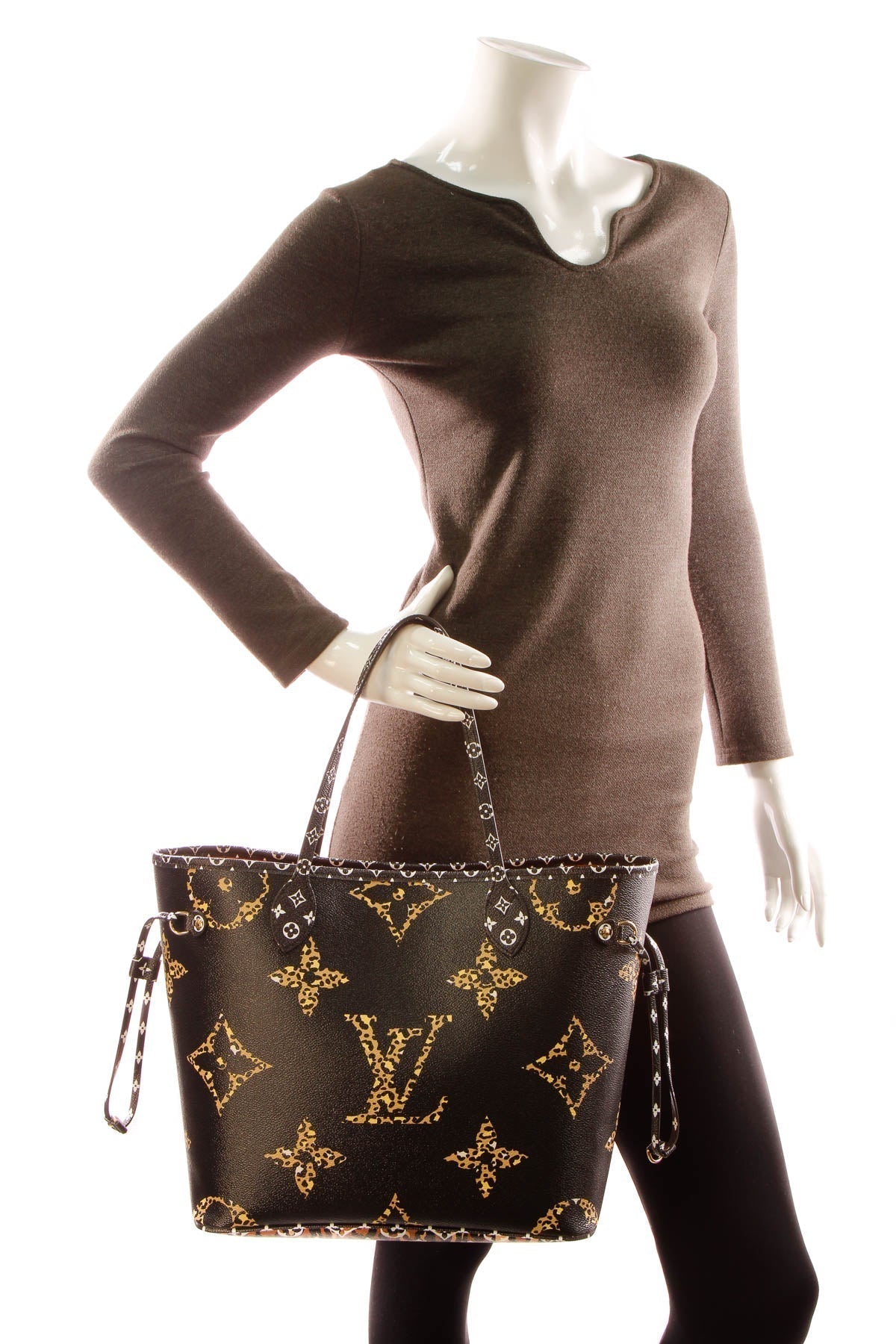 Jungle Neverfull MM Tote Bag - Giant Monogram