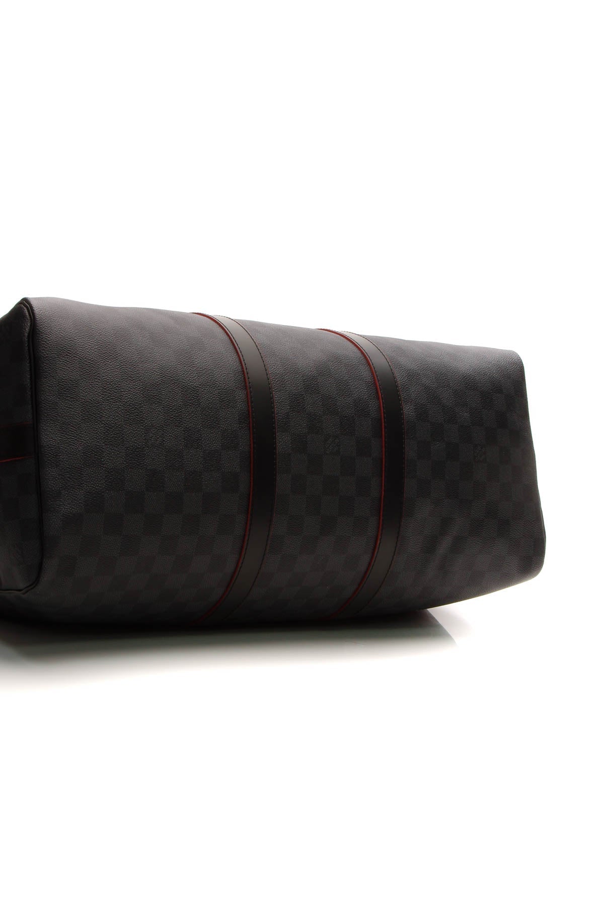 Letter Keepall Bandouliere 50 Travel Bag - Damier Graphite