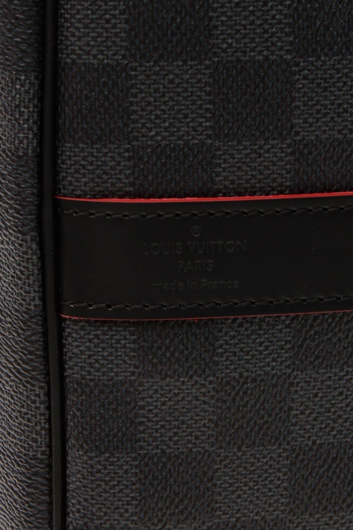 Letter Keepall Bandouliere 50 Travel Bag - Damier Graphite