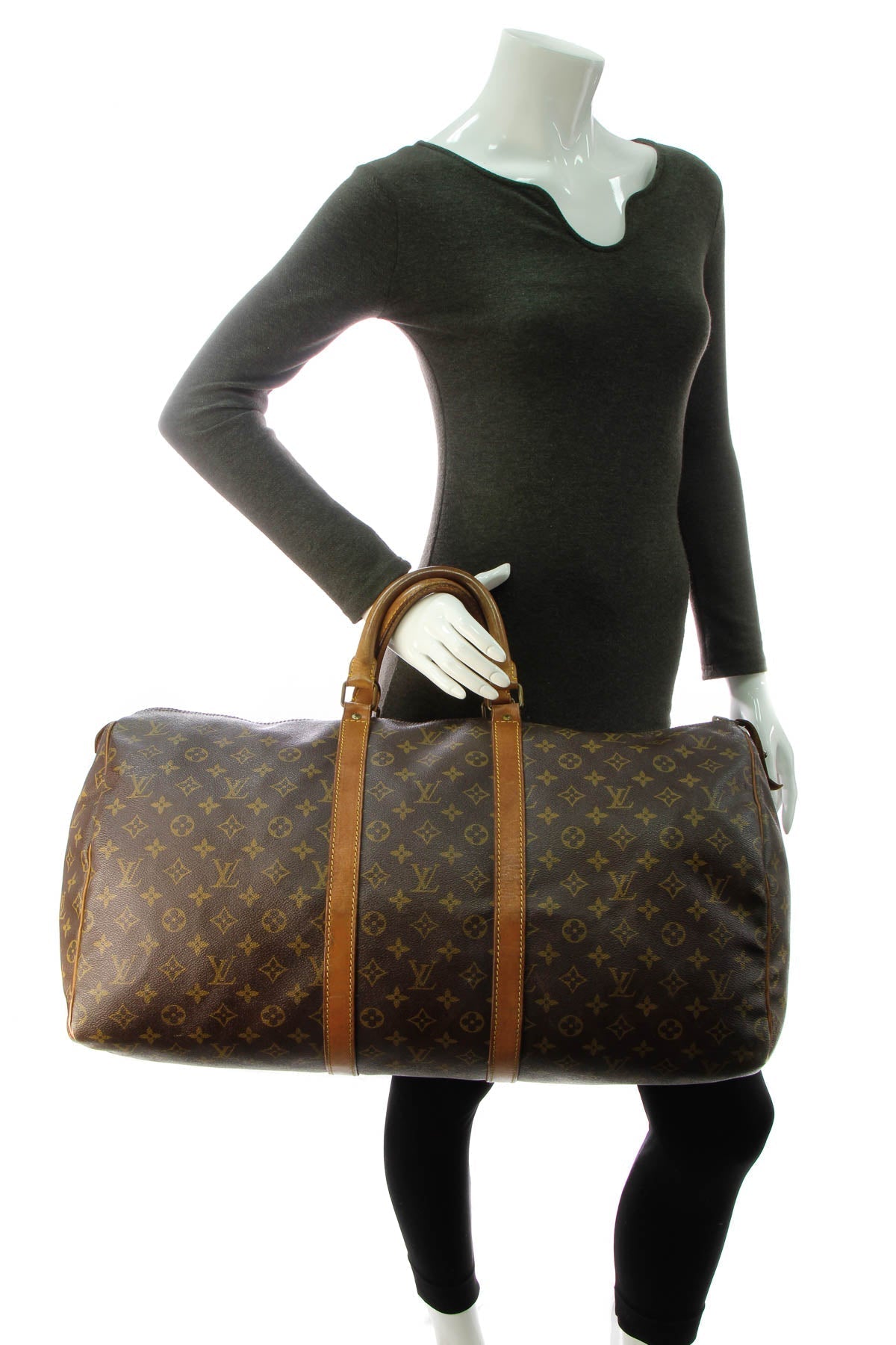 Vintage Keepall 55 Travel Bag - Monogram