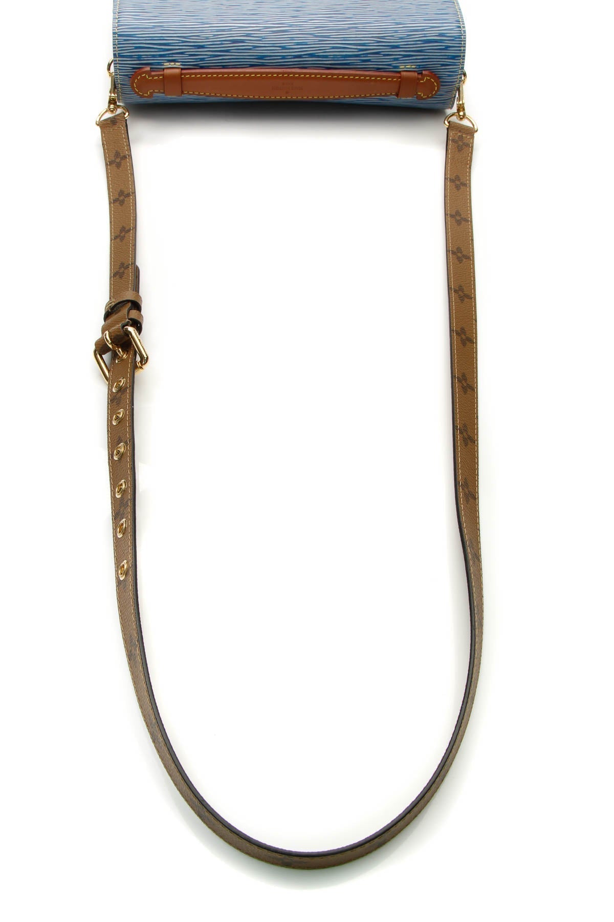 Epi Pochette Metis Bag - Denim Light
