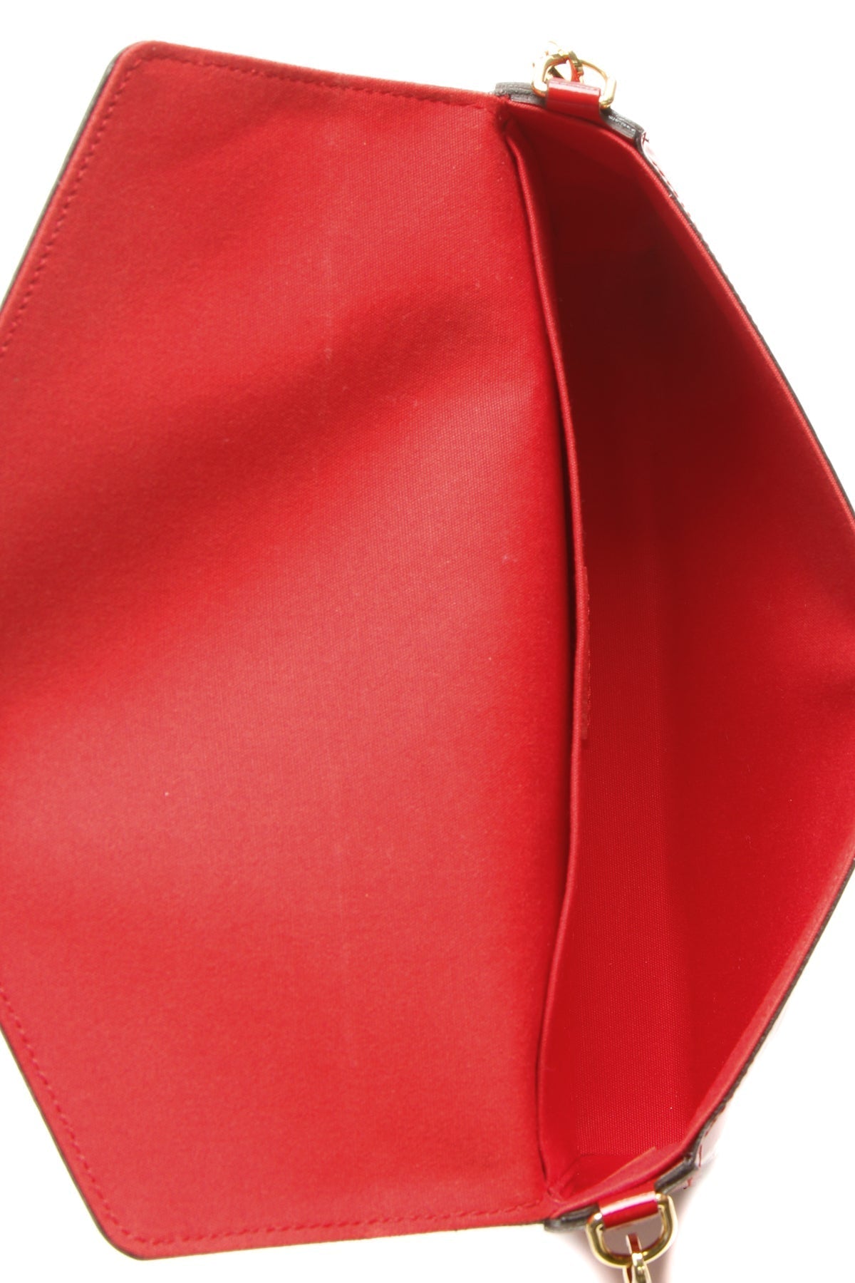 Vernis Félicie Pochette Bag - Cerise