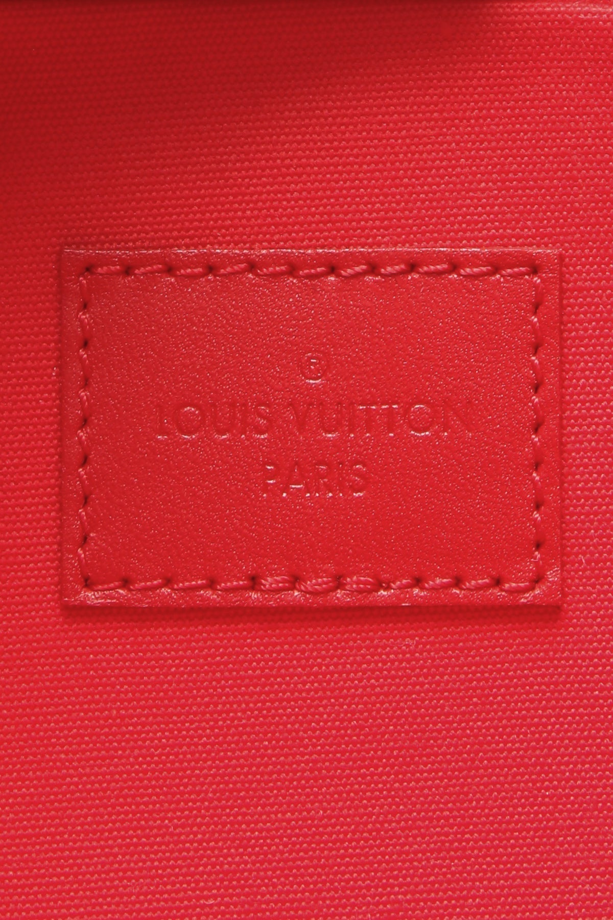 Vernis Félicie Pochette Bag - Cerise