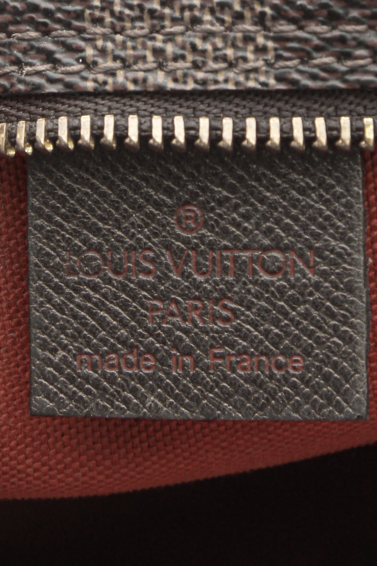 Vintage Trousse Pochette Bag - Damier Ebene