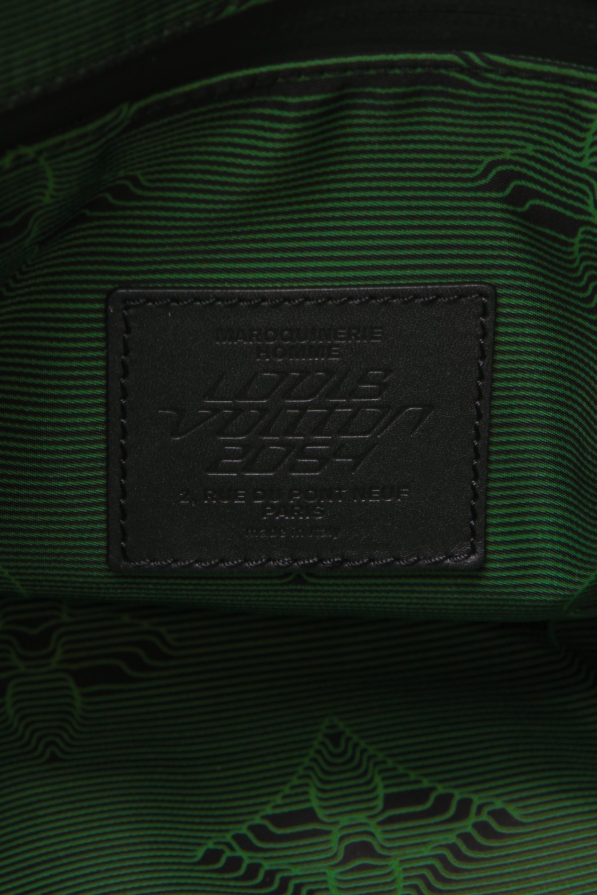 Reversible Keepall Bandouliere 50 Travel Bag - Black/Green