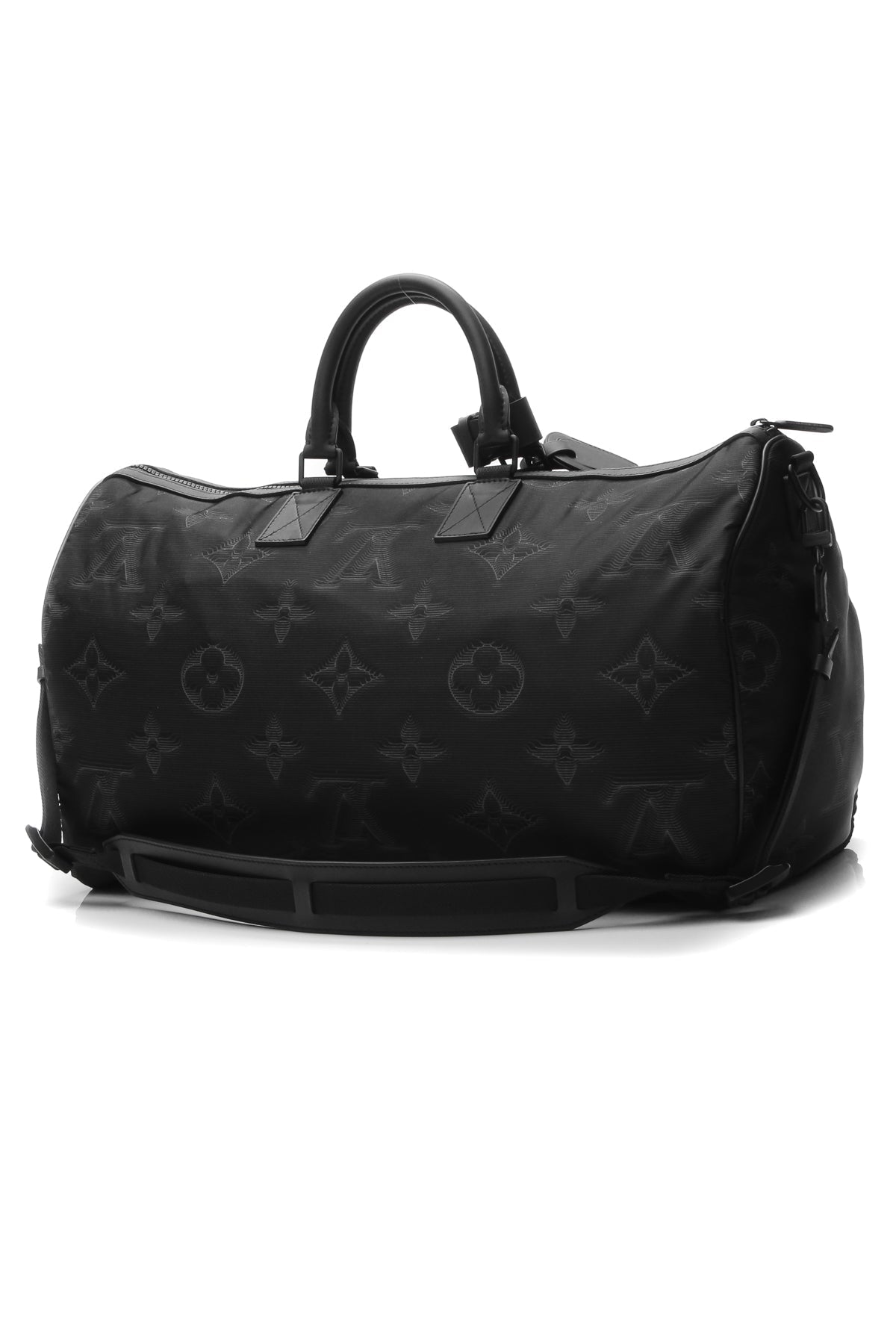 Reversible Keepall Bandouliere 50 Travel Bag - Black/Green