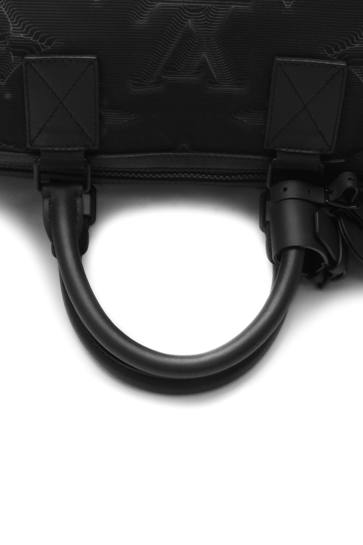 Reversible Keepall Bandouliere 50 Travel Bag - Black/Green