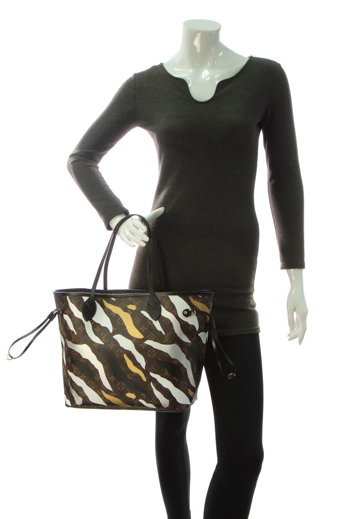 xLOL Neverfull MM Tote Bag - Monogram
