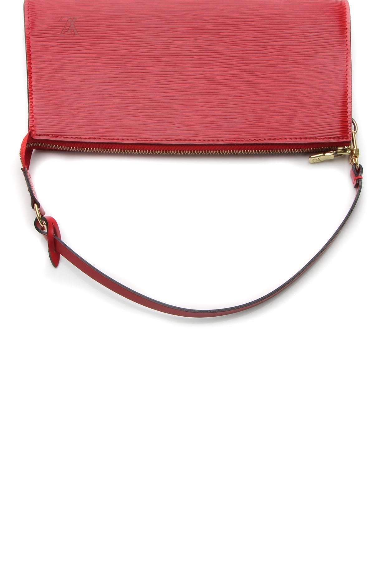 Vintage Epi Pochette 24 Accessoires Bag - Red