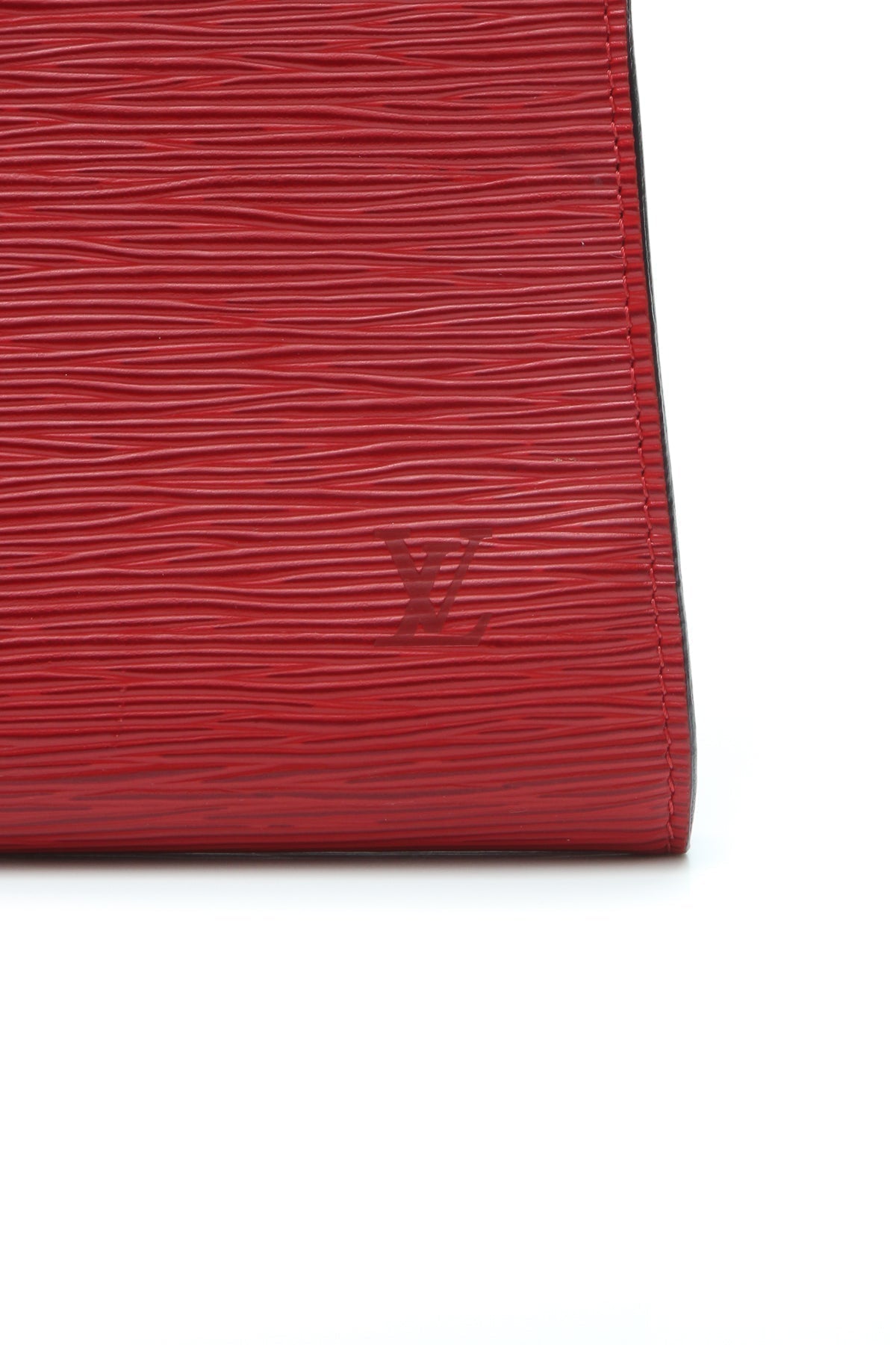 Vintage Epi Pochette 24 Accessoires Bag - Red