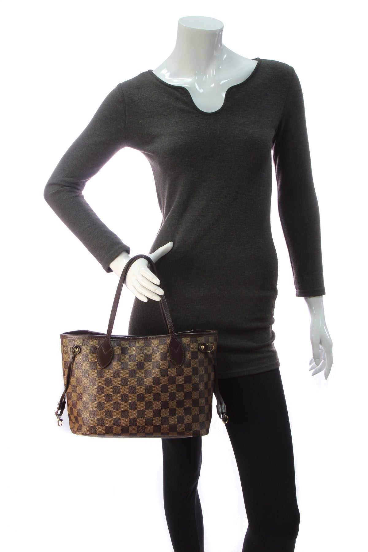 Neverfull PM Tote Bag - Damier Ebene