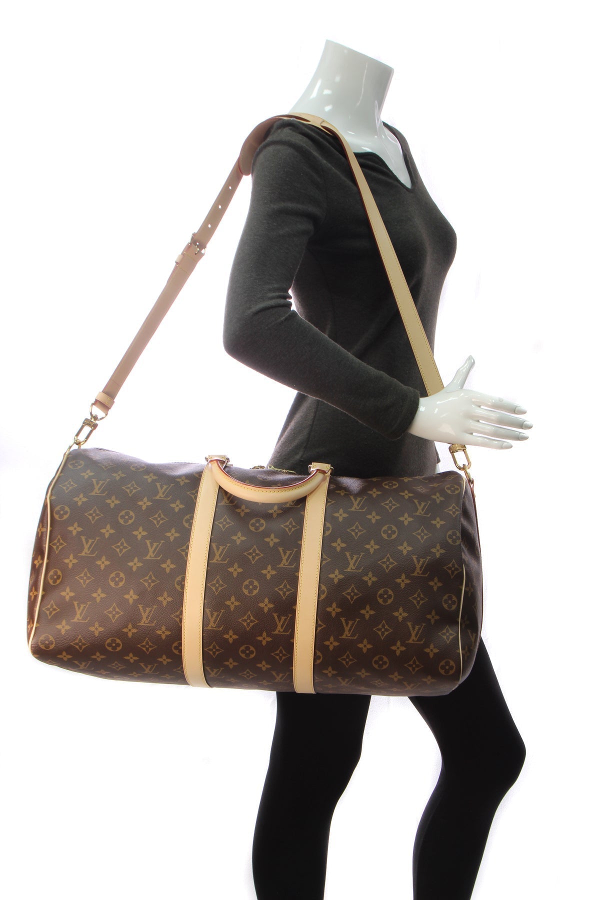 Keepall Bandouliere 50 Travel Bag - Monogram