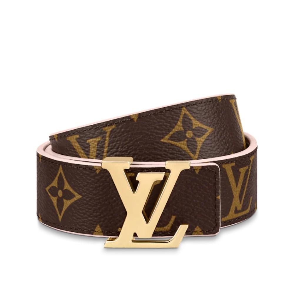 Leather Belt Louis Vuitton-LV INITIALES 30MM REVERSIBLE BELT