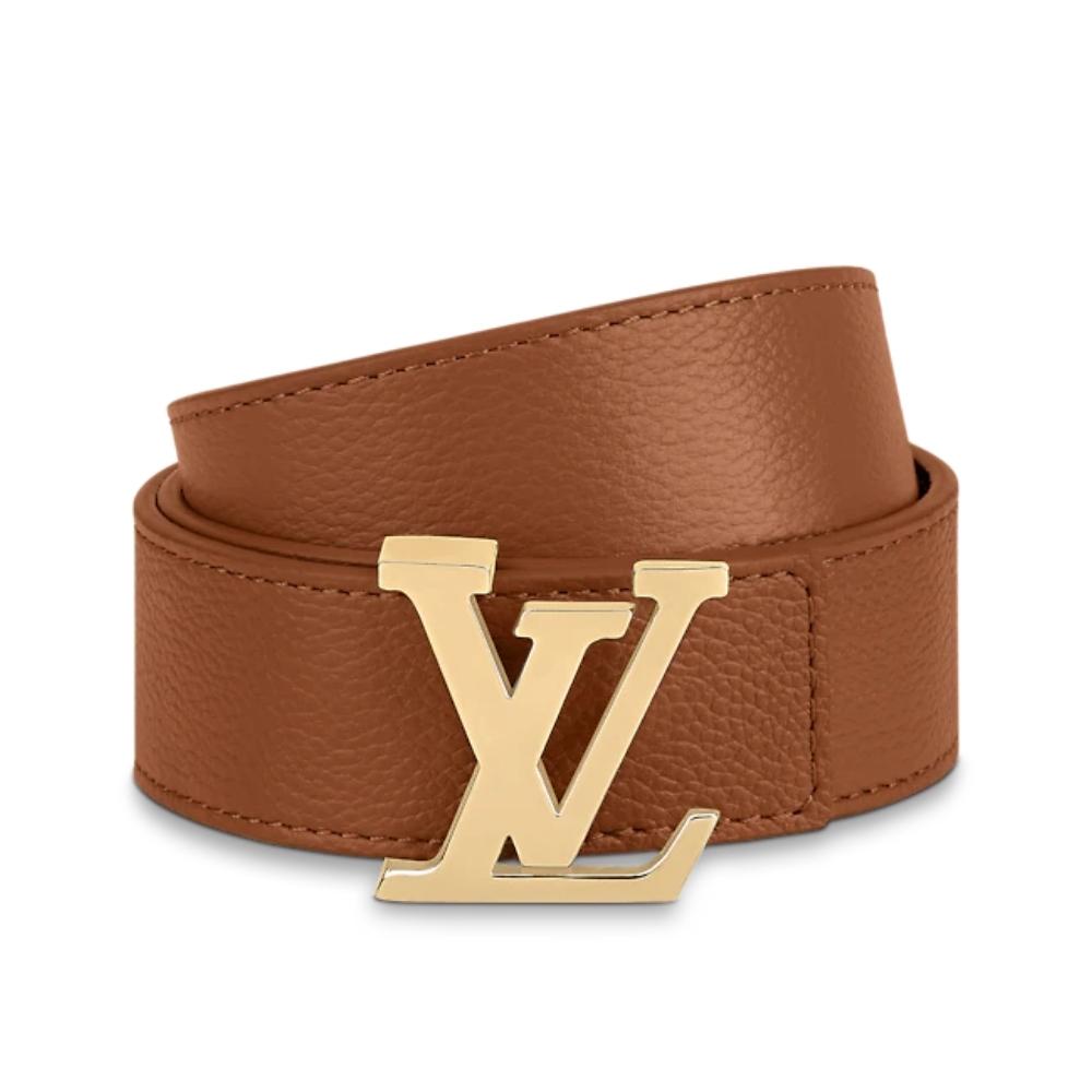 Leather Belt Louis Vuitton-LV INITIALES 30MM REVERSIBLE BELT