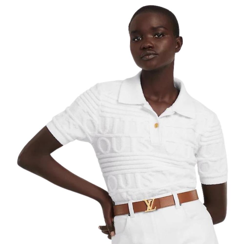 Leather Belt Louis Vuitton-LV INITIALES 30MM REVERSIBLE BELT