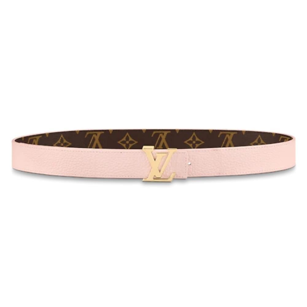 Leather Belt Louis Vuitton-LV INITIALES 30MM REVERSIBLE BELT