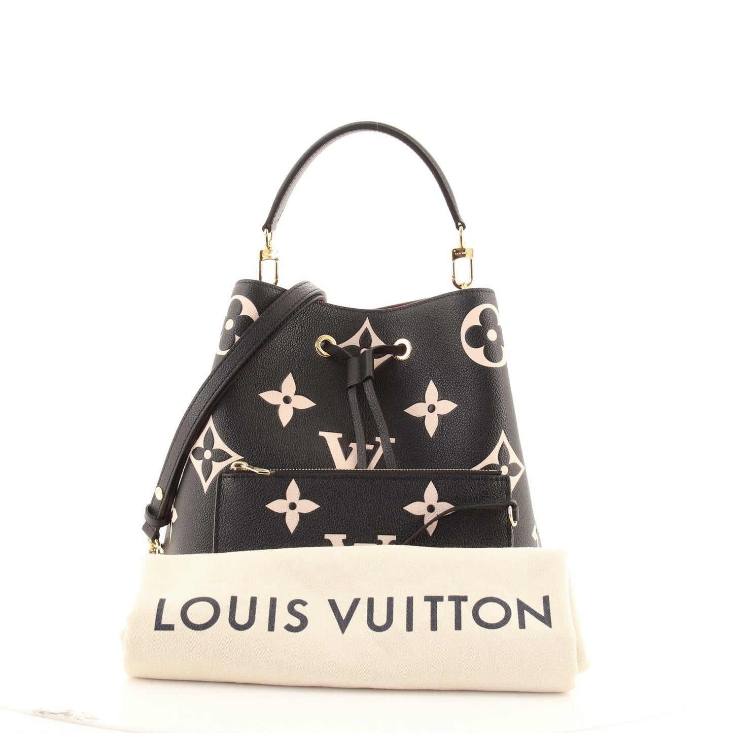 NeoNoe Handbag Bicolor Monogram Empreinte Giant MM