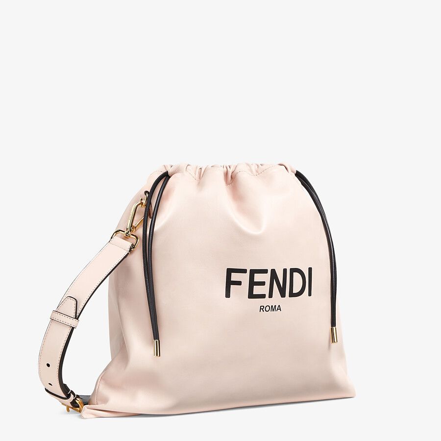Fendi Medium Pink Nappa Leather Bag