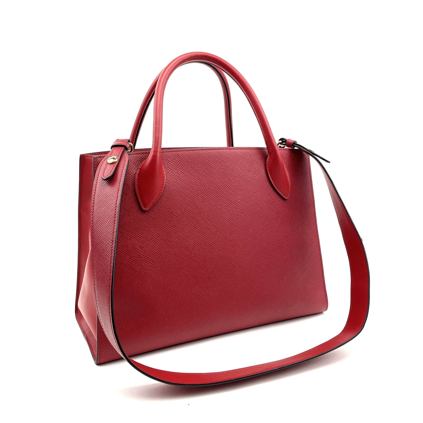 PRADA Medium Saffiano Cuir Monochrome Tote