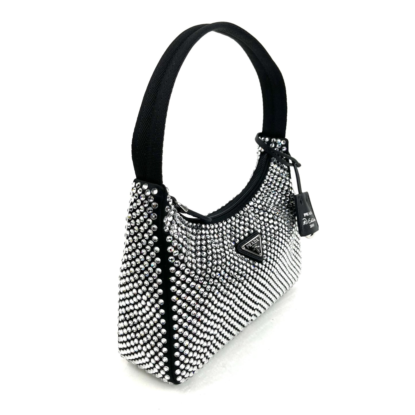 PRADA Crystal Re-Edition 2000 Mini Bag
