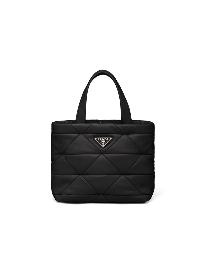 Prada System Nappa Leather Patchwork Tote