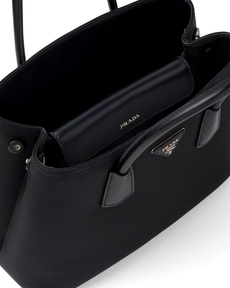 Prada Double Nylon and Saffiano Leather Bag