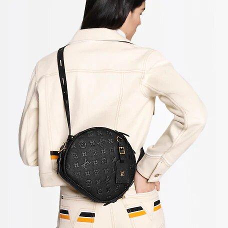 Louis Vuitton BOITE CHAPEAU SOUPLE MM Black