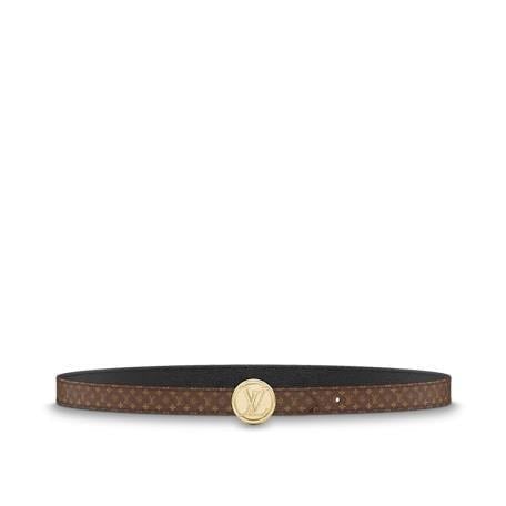 Louis Vuitton Circle 20mm Reversible Belt