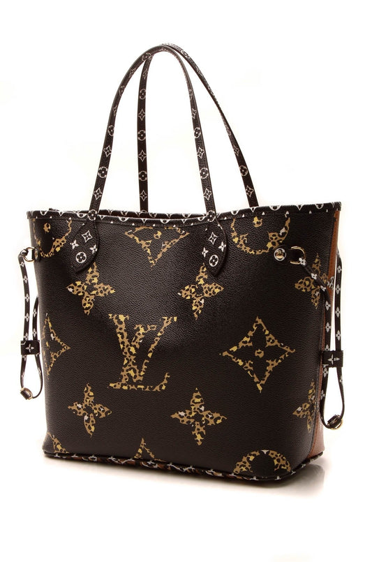 Jungle Neverfull MM Tote Bag - Giant Monogram
