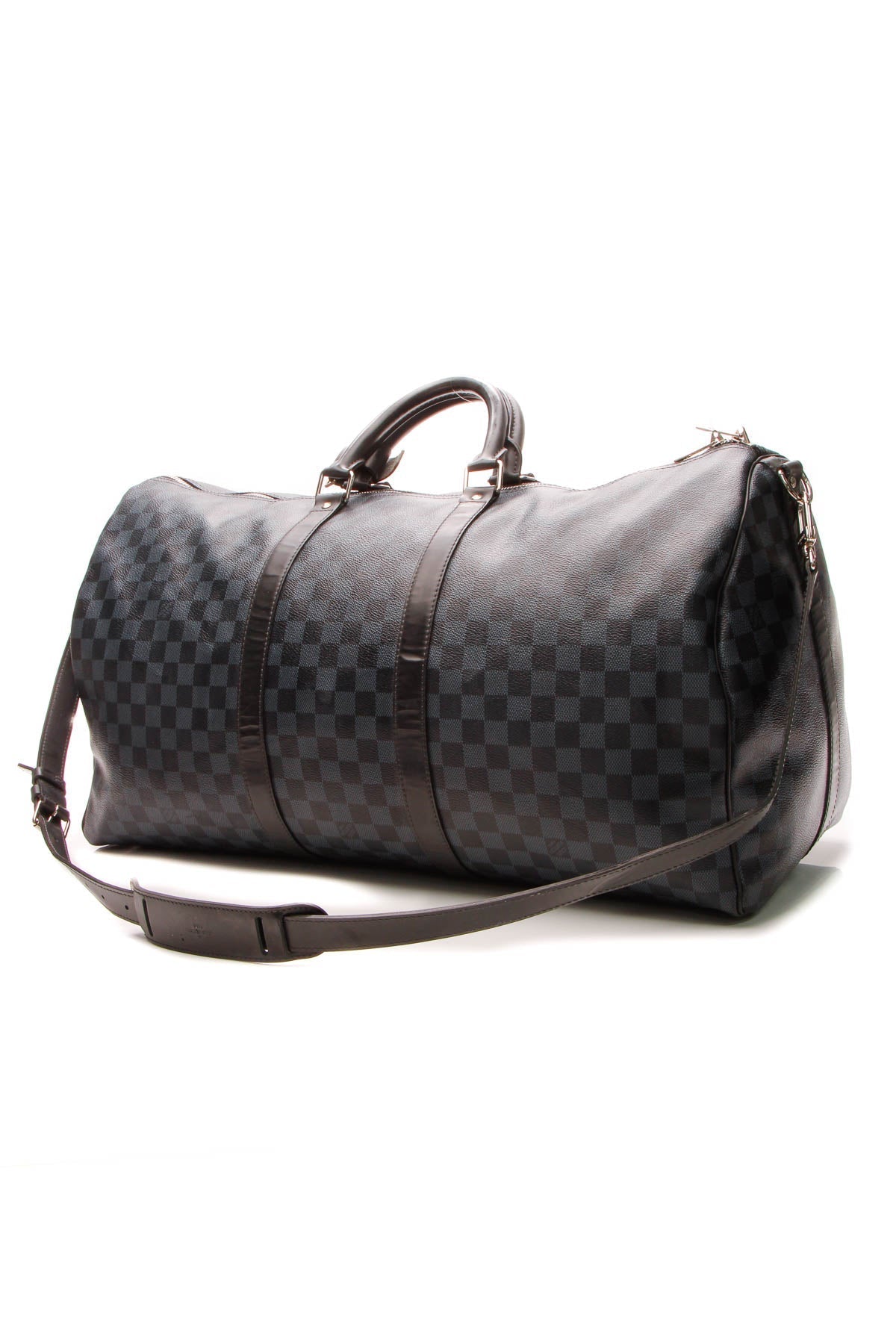 Keepall Bandouliere 55 Travel Bag - Damier Cobalt