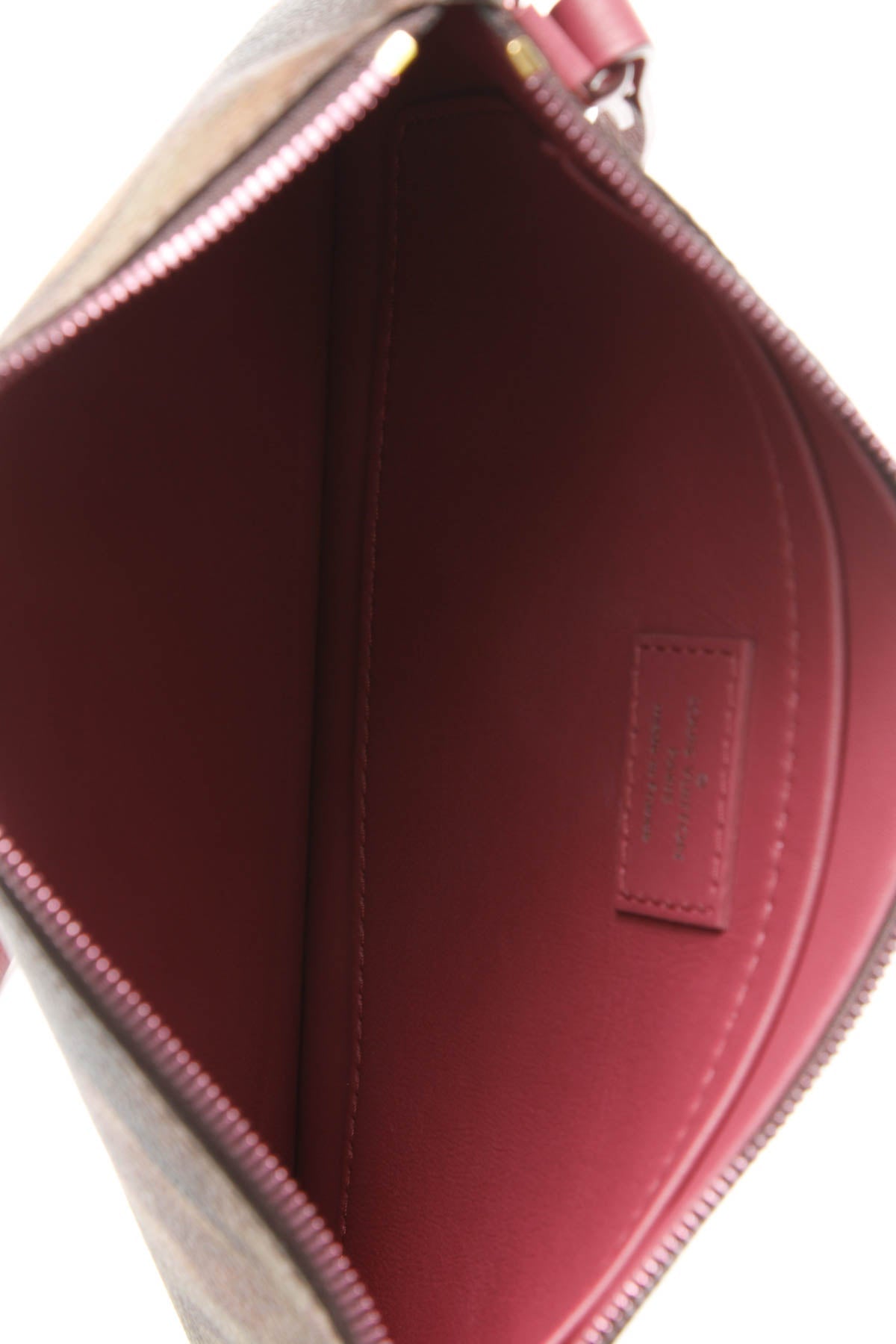 Masters Collection Titian Neverfull Pouch Bag - Burgundy