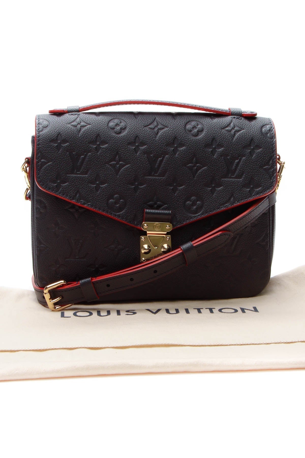 Empreinte Pochette Metis Bag - Marine Rouge