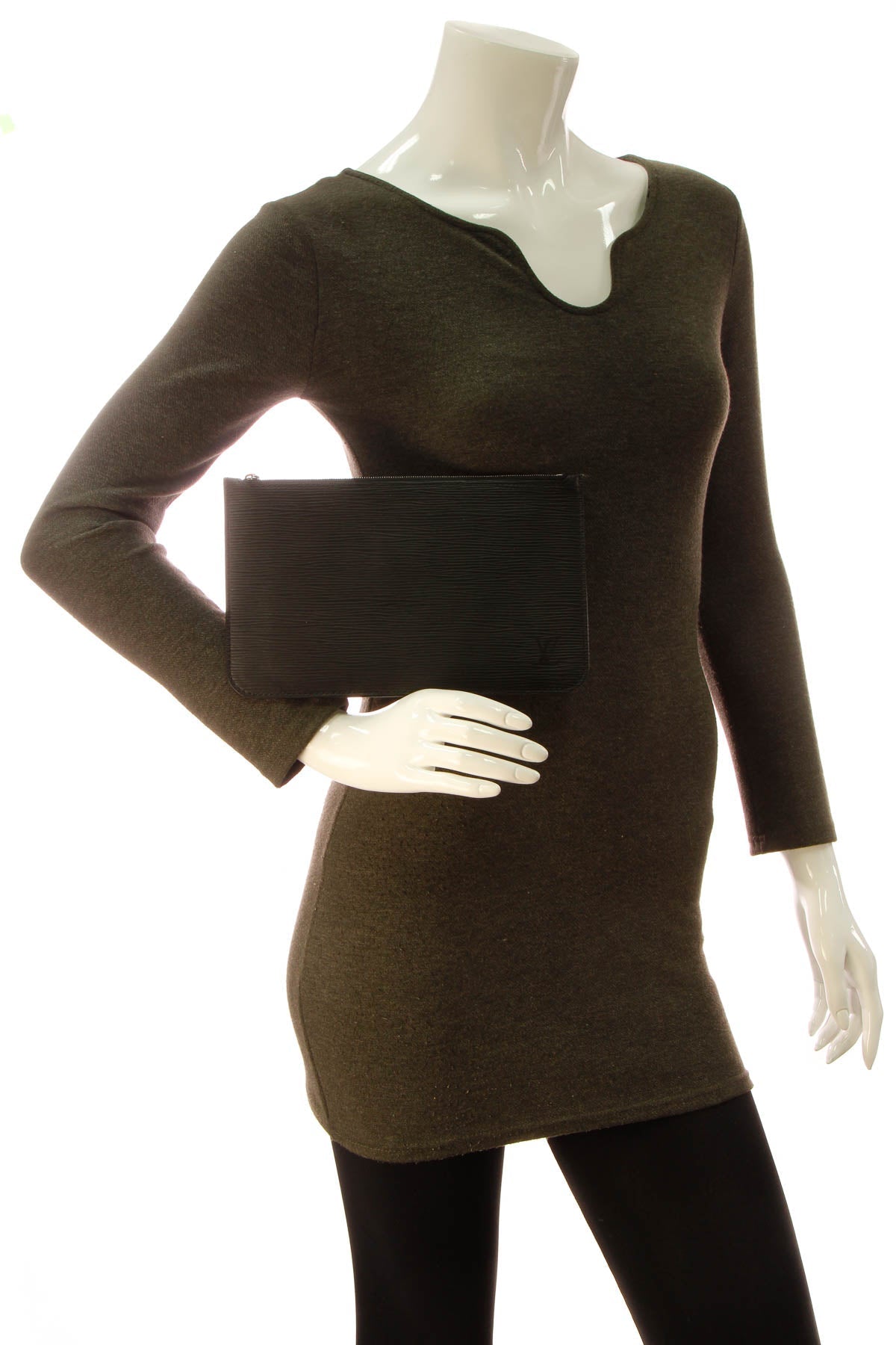 Epi Neverfull Pouch - Black