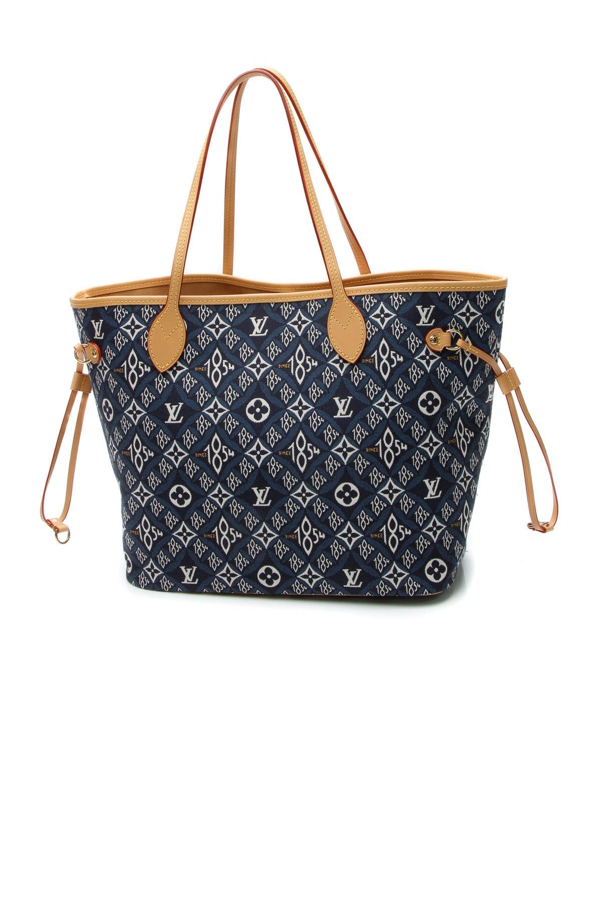 Since 1854 Neverfull MM Tote Bag - Blue Jacquard
