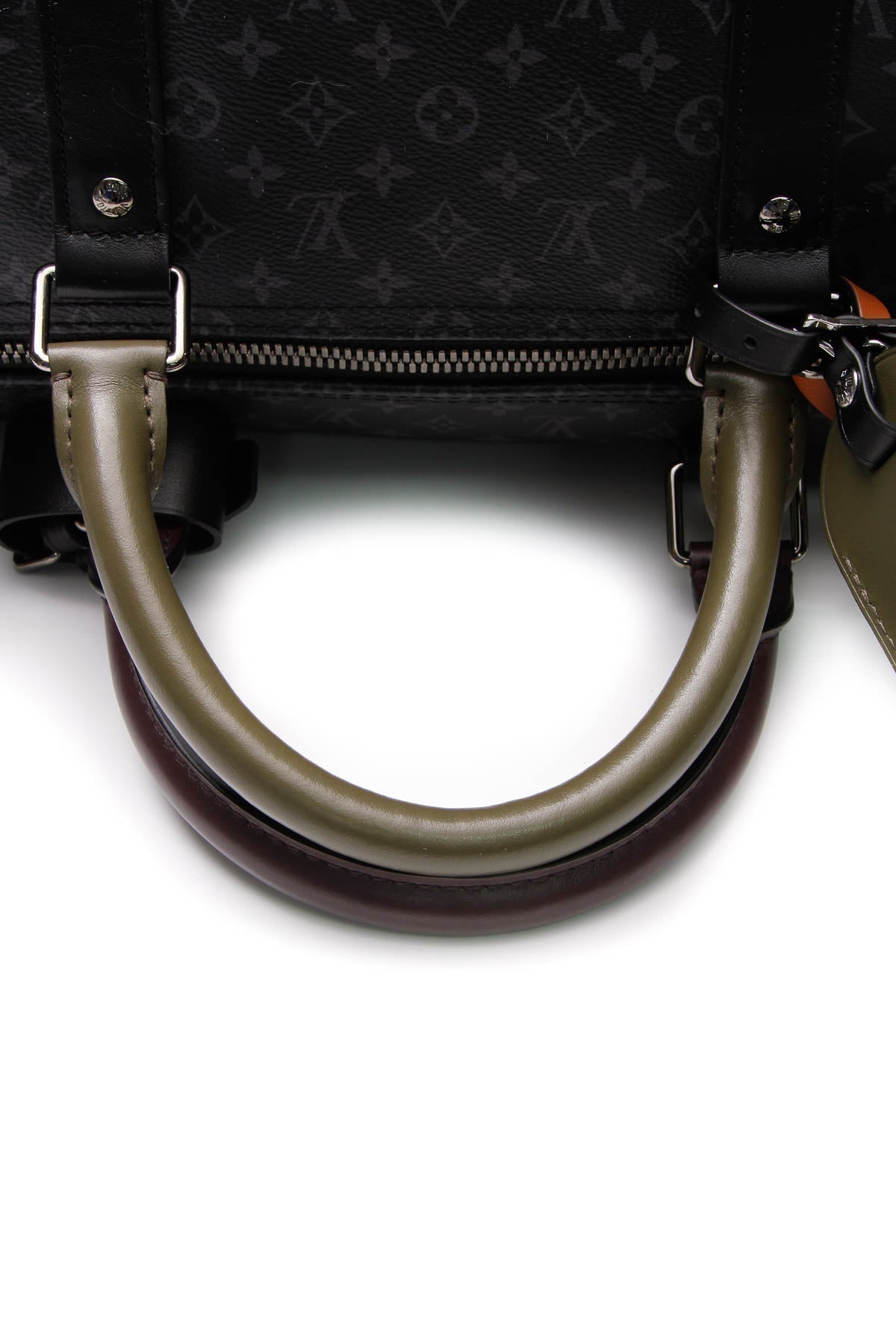 Patchwork Keepall Bandouliere 50 Travel Bag - Monogram Eclipse
