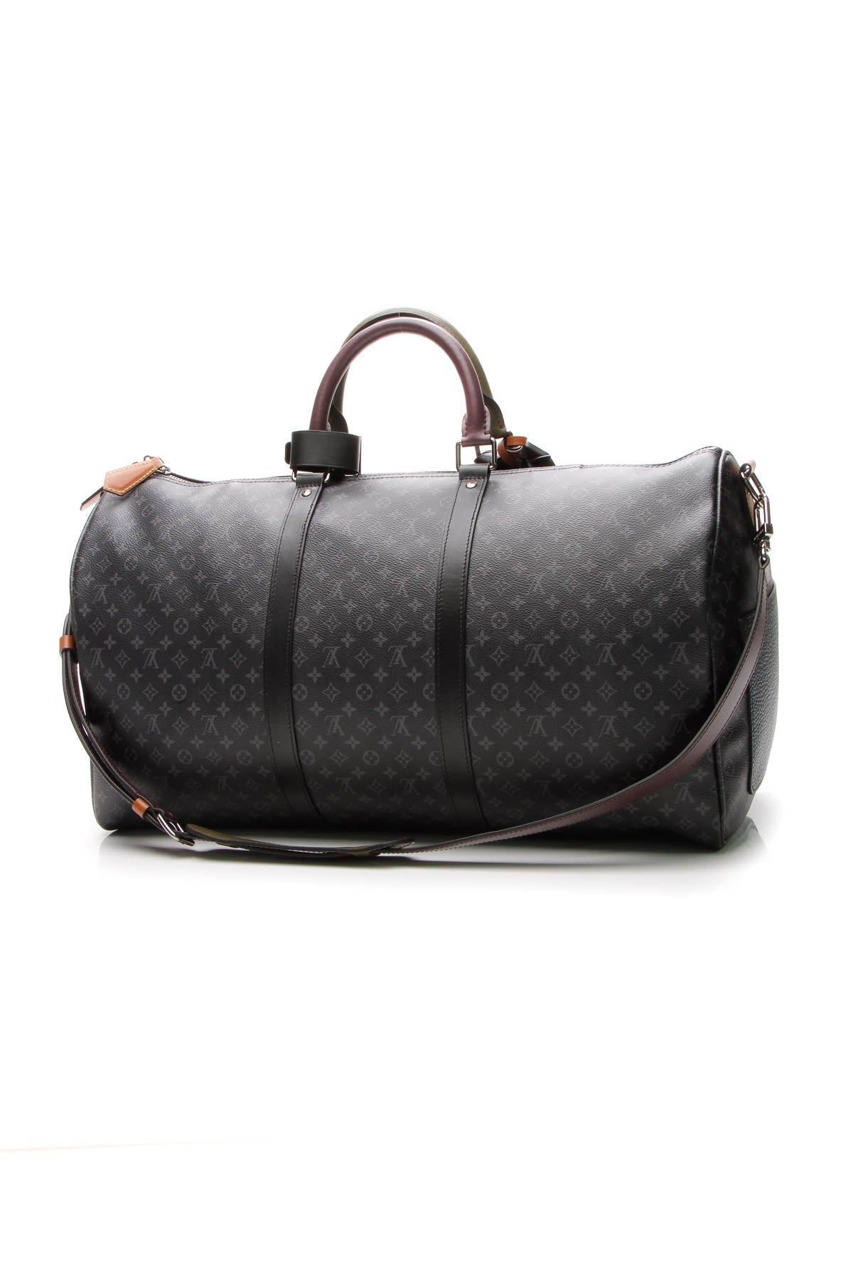 Patchwork Keepall Bandouliere 50 Travel Bag - Monogram Eclipse