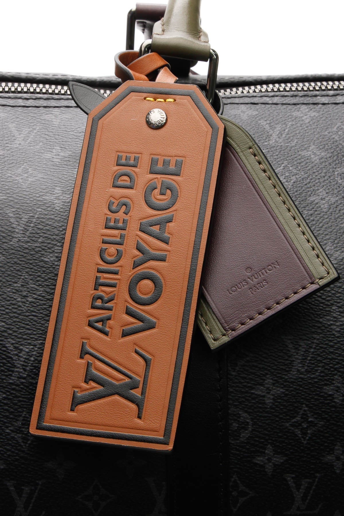 Patchwork Keepall Bandouliere 50 Travel Bag - Monogram Eclipse