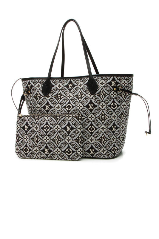 Since 1854 Neverfull MM Tote Bag - Gray Jacquard