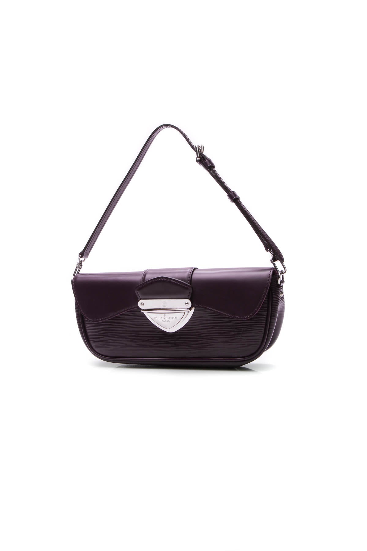 Epi Montaigne Clutch Bag - Purple
