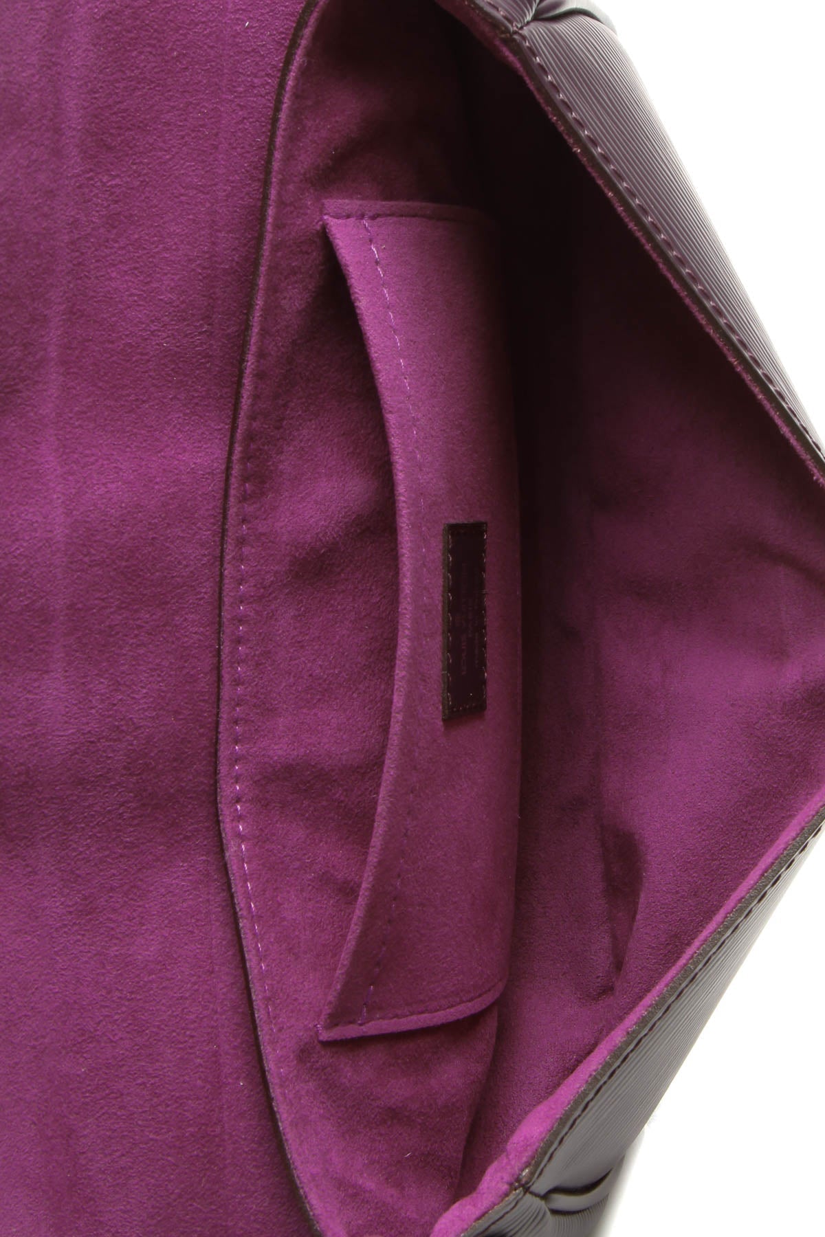 Epi Montaigne Clutch Bag - Purple