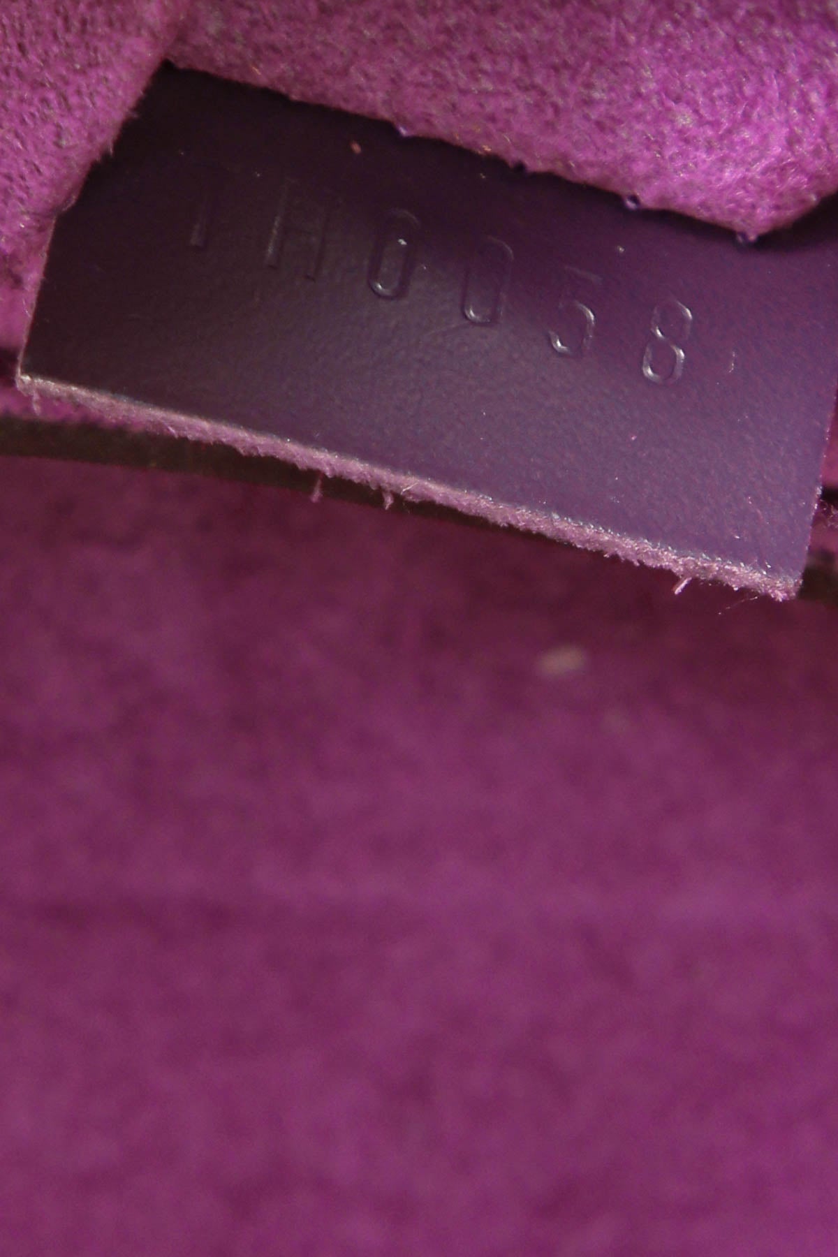 Epi Montaigne Clutch Bag - Purple