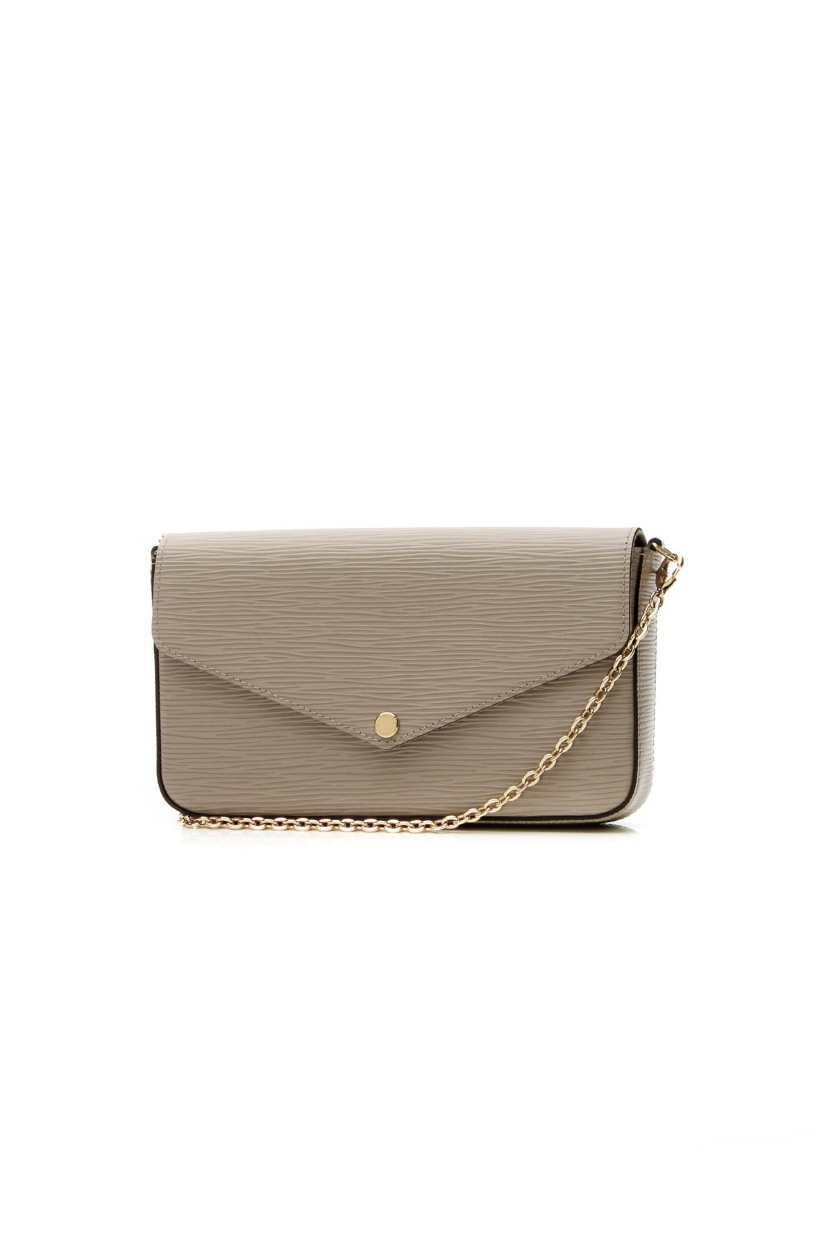 Epi Felicie Pochette Bag - Galet Gray