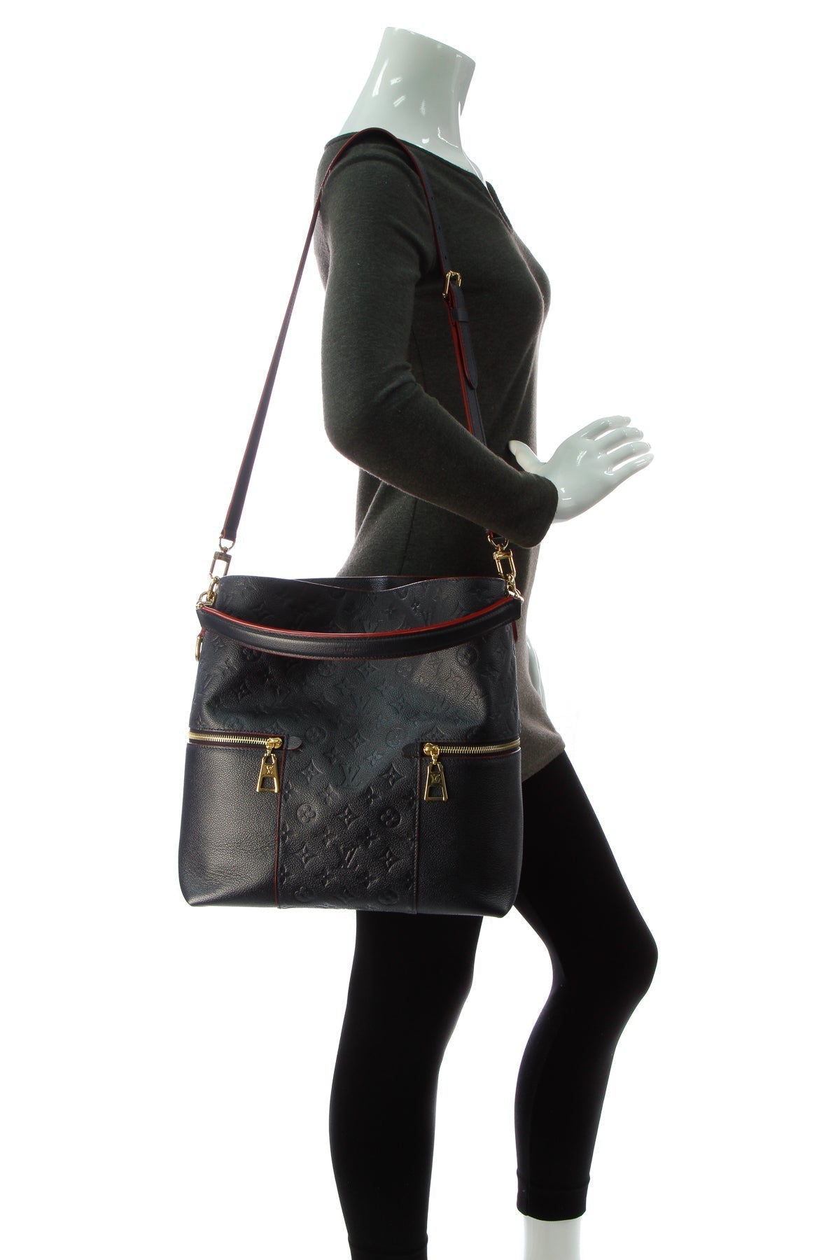 Empreinte Melie Hobo Bag - Marine Rouge