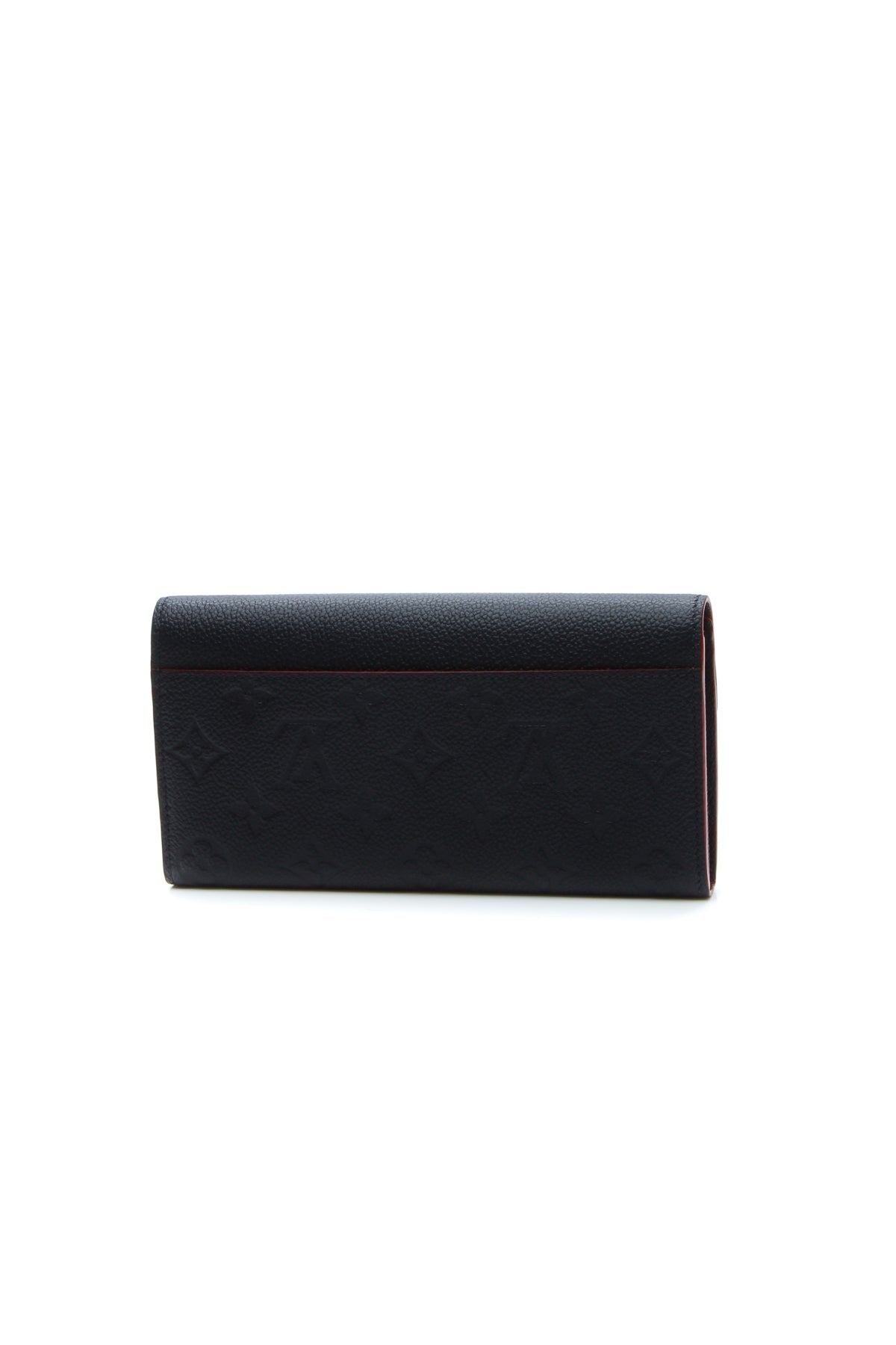 Empreinte Sarah Wallet - Marine Rouge