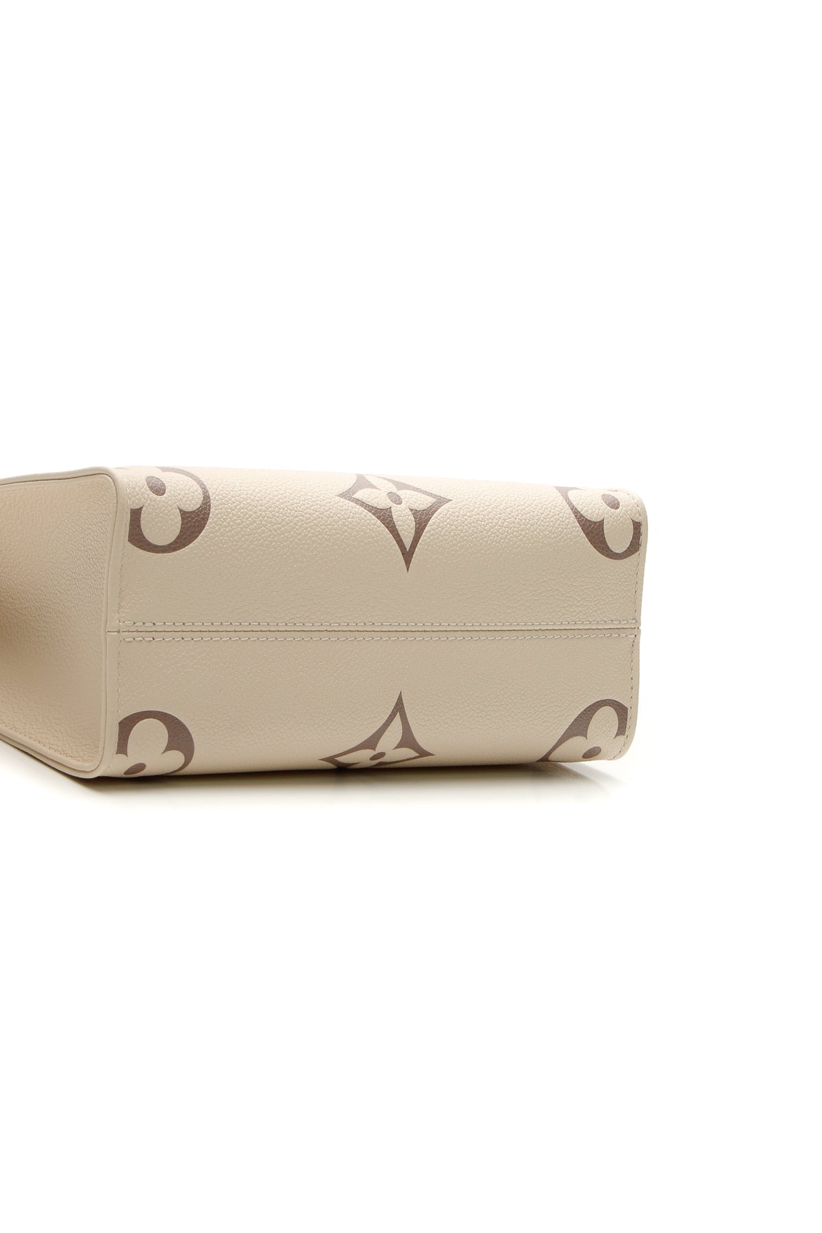 Bicolor Empreinte Onthego Bag PM Tote Bag - Cream/Rosewood