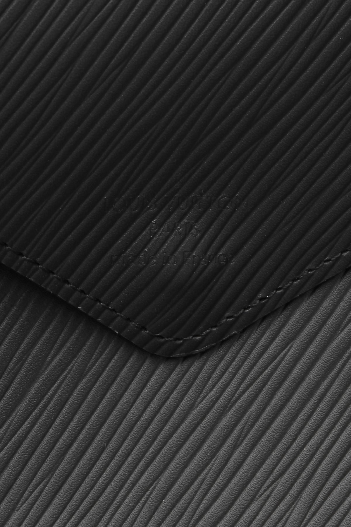 Kirigami Large Pochette - Epi Black