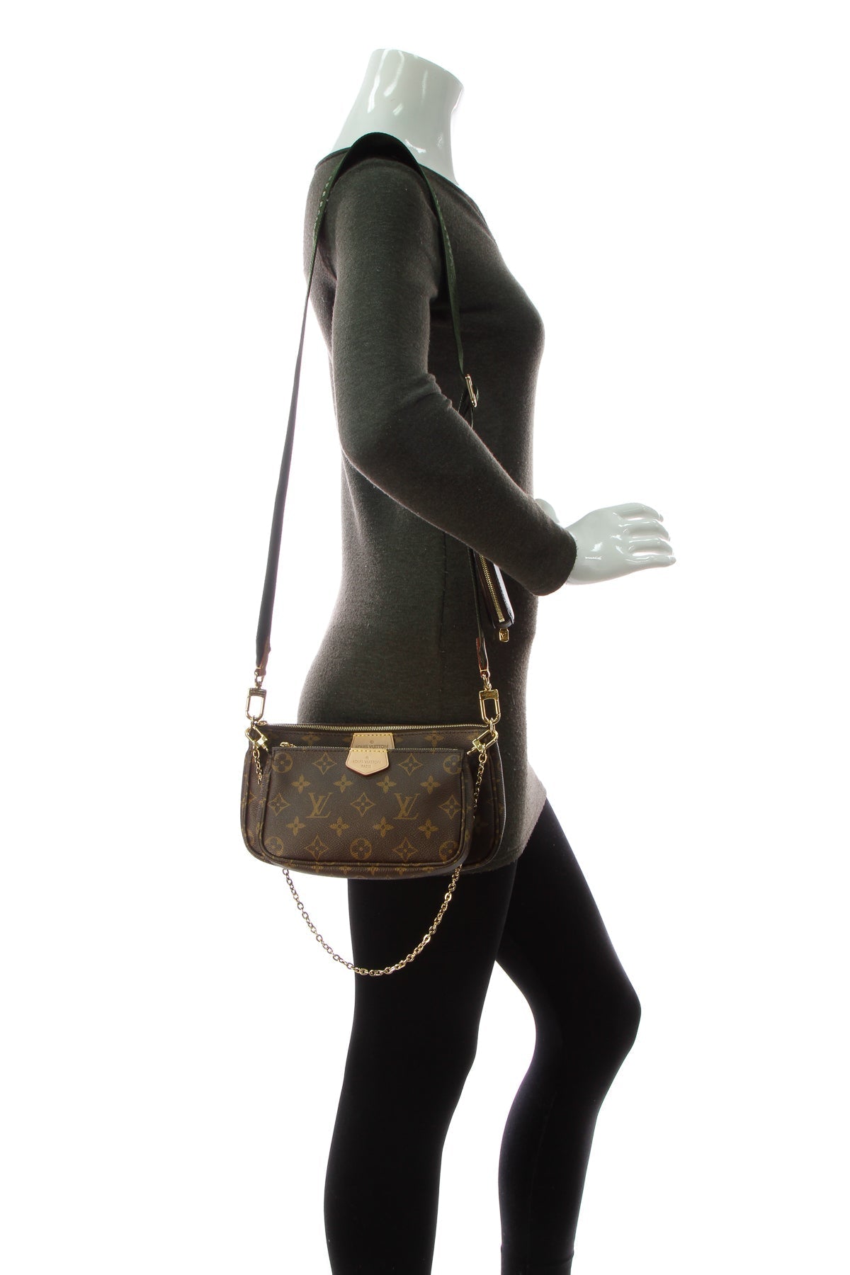 Multi Pochette Accessoires Bag - Monogram/Khaki