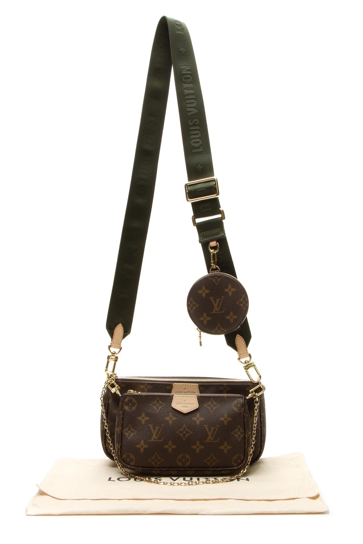 Multi Pochette Accessoires Bag - Monogram/Khaki