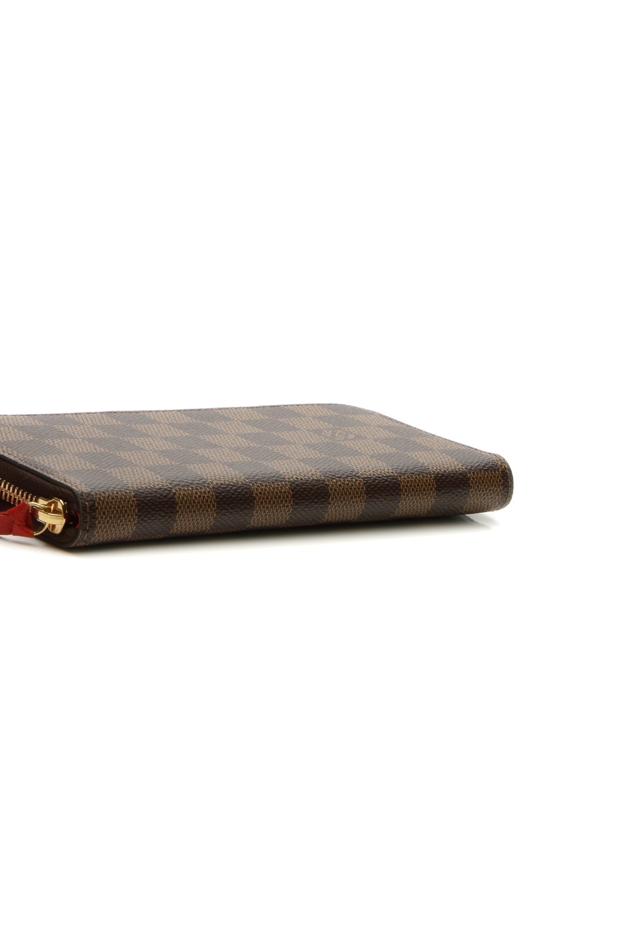Clemence Wallet - Damier Ebene/Cerise